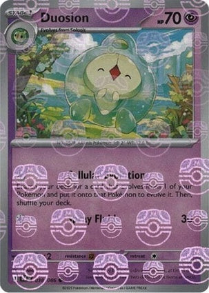 Duosion 038/086 - Black Bolt - Master Ball Reverse Holo