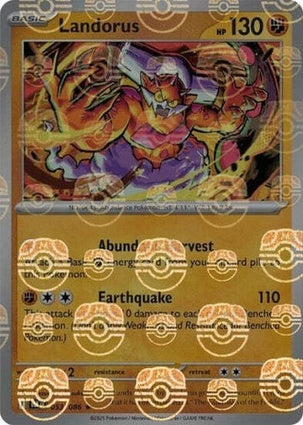 Landorus 053/086 - Black Bolt - Master Ball Reverse Holo