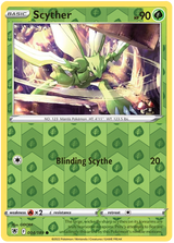 Scyther 004, Astral Radiance Singles, Reverse Holo, representative matte composite