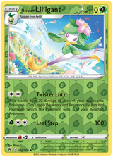 Hisuian Lilligant 016, Astral Radiance Singles, Reverse Holo, representative matte composite