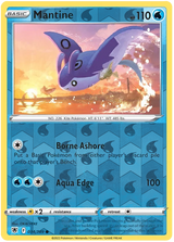 Mantine 034, Astral Radiance Singles, Reverse Holo, representative matte composite
