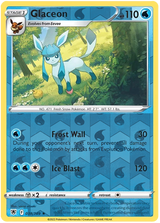Glaceon 038, Astral Radiance Singles, Reverse Holo, representative matte composite