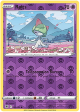 Ralts 060, Astral Radiance Singles, Reverse Holo, representative matte composite
