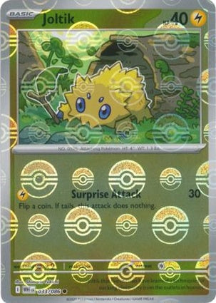 Joltik 033/086 White Flare Poké Ball Reverse Holo