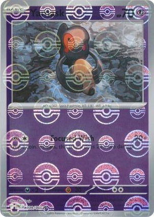 Yamask 039/086 White Flare Poké Ball Reverse Holo