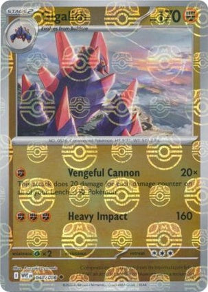Gigalith 048/086 White Flare Master Ball Reverse Holo