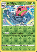 Accelgor 014/264, Fusion Strike, Reverse Holo finish, representative matte composite