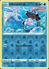 Clamperl 065/264, Fusion Strike, Reverse Holo finish, representative matte composite
