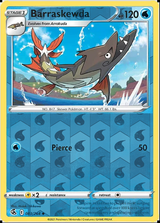 Barraskewda 083/264, Fusion Strike, Reverse Holo finish, representative matte composite