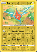 Rotom 094/264, Fusion Strike, Reverse Holo finish, representative matte composite