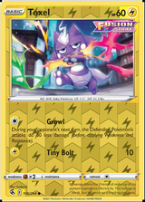 Toxel 106/264, Fusion Strike, Reverse Holo finish, representative matte composite
