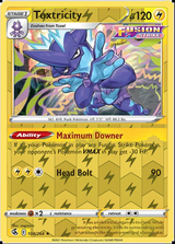 Toxtricity 108/264, Fusion Strike, Reverse Holo finish, representative matte composite