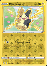 Morpeko 109/264, Fusion Strike, Reverse Holo finish, representative matte composite