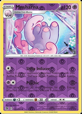 Musharna 122/264, Fusion Strike, Reverse Holo finish, representative matte composite