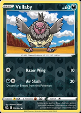 Vullaby 172/264, Fusion Strike, Reverse Holo finish, representative matte composite