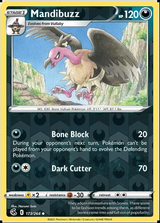 Mandibuzz 173/264, Fusion Strike, Reverse Holo finish, representative matte composite