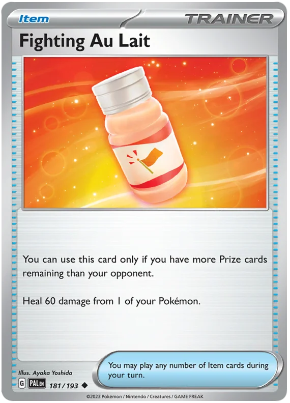 Fighting Au Lait Paldea Evolved Single Pokemon Card