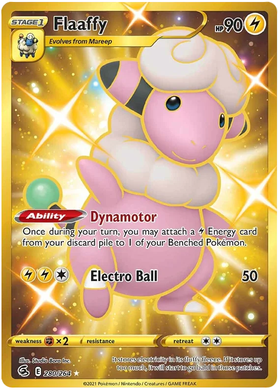 Flaaffy Fusion Strike Pokemon Card Singles 280/264
