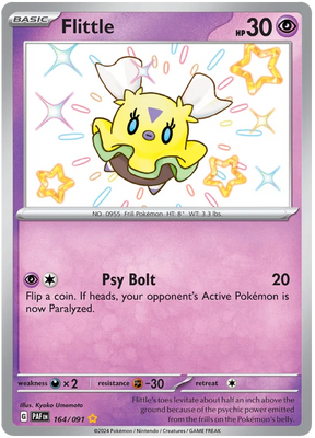 Flittle Paldean Fates Pokemon Card Single 164/091