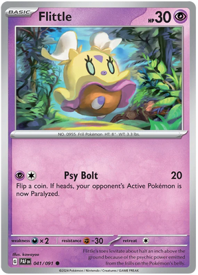 Flittle Paldean Fates Pokemon Card Single 041/091