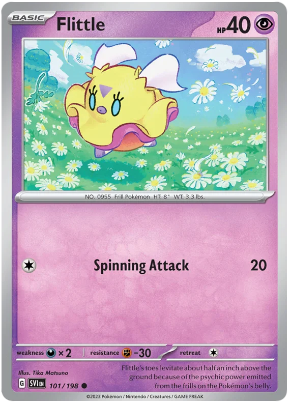Flittle 101 Scarlet & Violet Base Set Pokemon Card Single