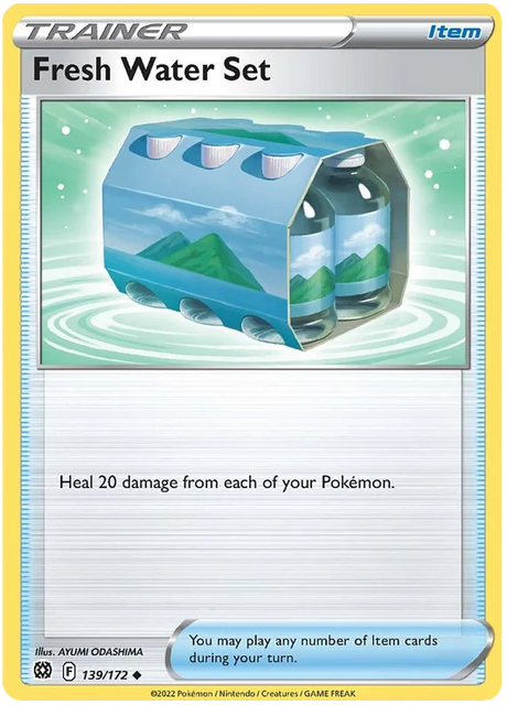 Fresh Water Set Brilliant Stars Pokemon Card Singles 139/172