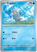 Frigibax Paldean Fates Pokemon Card Single 017/091