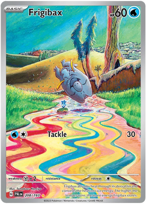 Frigibax Illustration Rare Paldea Evolved Single Pokemon Card