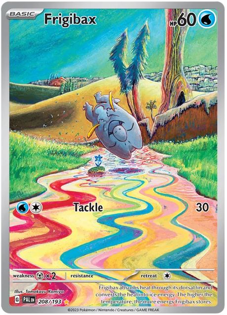Frigibax Illustration Rare Paldea Evolved Single Pokemon Card