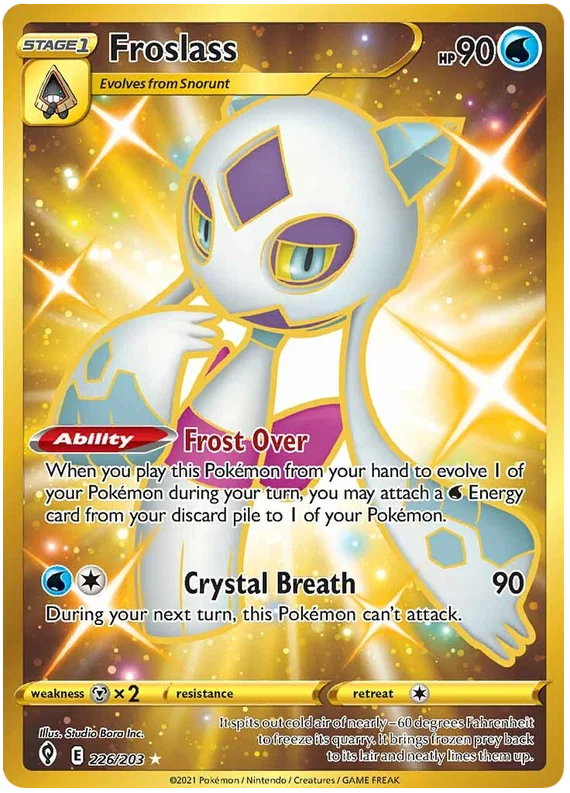 Froslass (Secret) 226/203 - Pokemon TCG Evolving Skies card