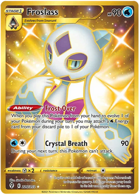 Froslass (Secret) 226/203 - Pokemon TCG Evolving Skies card
