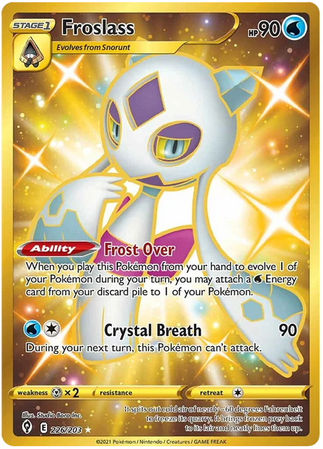 Froslass (Secret) 226/203 - Pokemon TCG Evolving Skies card