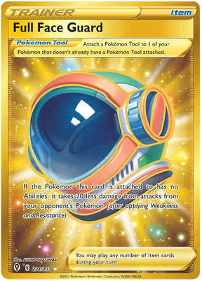 Full Face Guard (Secret) 231/203 - Pokemon TCG Evolving Skies card
