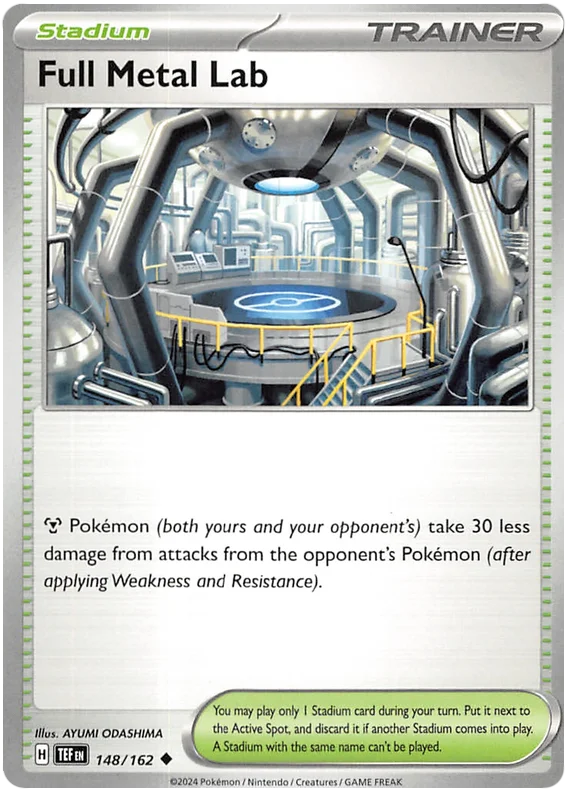 Full Metal Lab Temporal Forces Pokemon Single 148/162