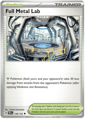 Full Metal Lab Temporal Forces Pokemon Single 148/162