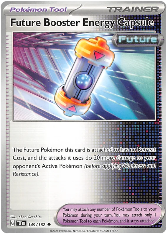 Future Booster Energy Capsule Temporal Forces Pokemon Single 149/162
