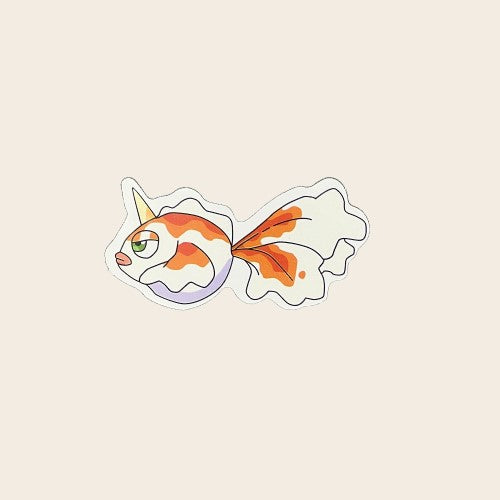 Goldeen Pokemon Sticker