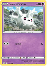 Galarian Corsola Fusion Strike Pokemon Card Singles 117/264