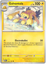 Galvantula Paradox Rift Single Pokemon Card 065/182