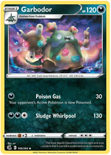 Garbodor Fusion Strike Pokemon Card Singles 169/264