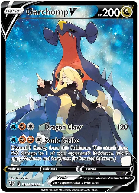 Garchomp V Astral Radiance Trainer Gallery Pokemon Singles TG23/TG30