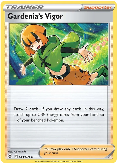 Gardenia's Vigor Astral Radiance Pokemon Card Singles 143/189