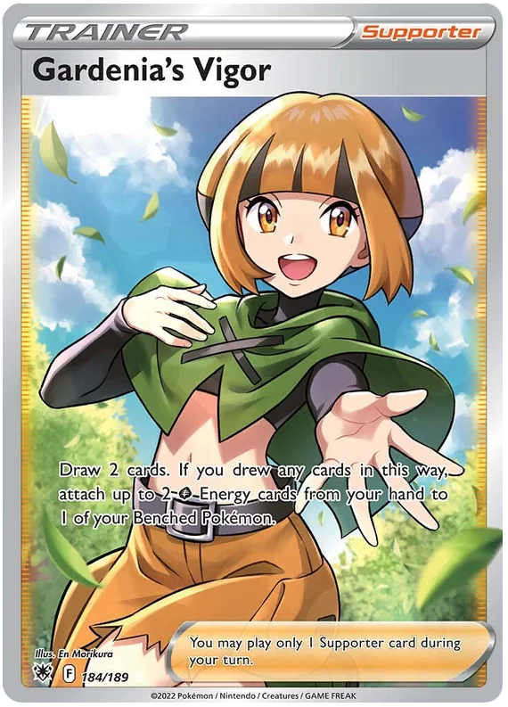 Gardenia's Vigor Astral Radiance Pokemon Card Singles 184/189