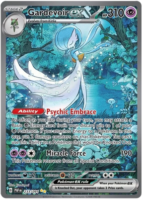 Gardevoir ex Paldean Fates Pokemon Card Single 233/091