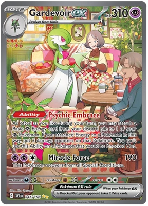 Gardevoir ex Special Illustration Rare Scarlet & Violet Base Set Pokemon Card Single