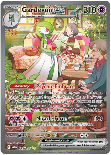 Gardevoir ex Special Illustration Rare Scarlet & Violet Base Set Pokemon Card Single