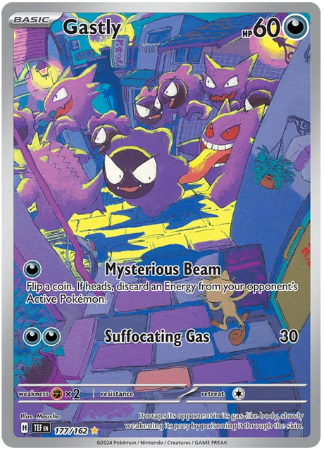 Gastly Temporal Forces Pokemon Single 177/162