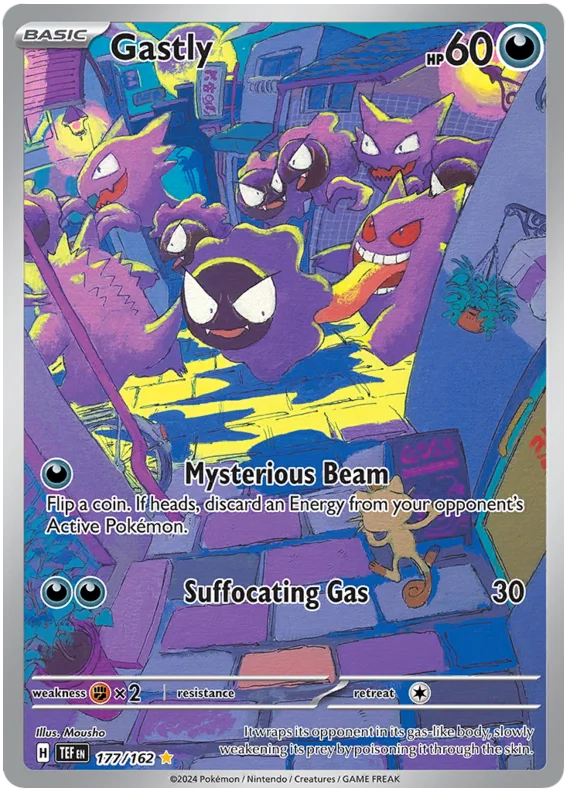Gastly Temporal Forces Pokemon Single 177/162