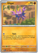 Gligar Paradox Rift Single Pokemon Card 091/182