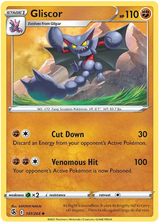 Gliscor Fusion Strike Pokemon Card Singles 141/264